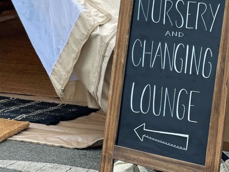 Custom chalkboard sign