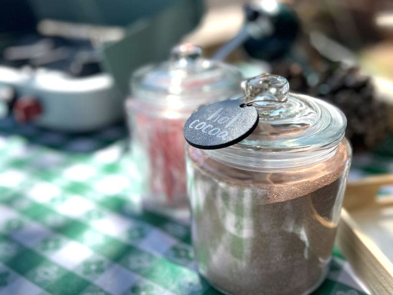 Hot cocoa bar