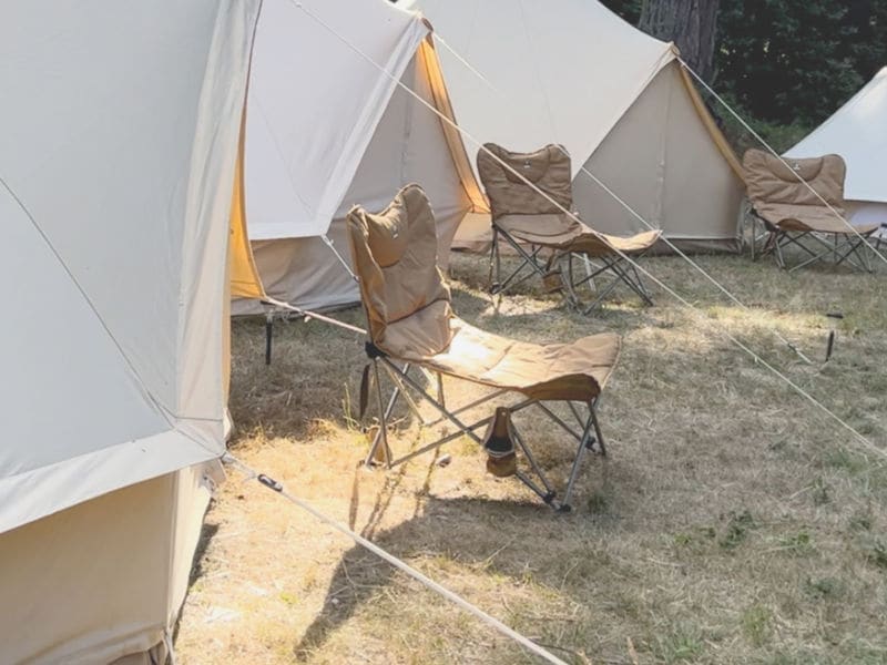 Giant camp chair